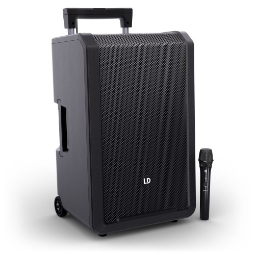 LD Systems ANNY 12 HHD B5 12calowy głośnik Bluetooth PA z akumulatorem mikserem mikrofonami