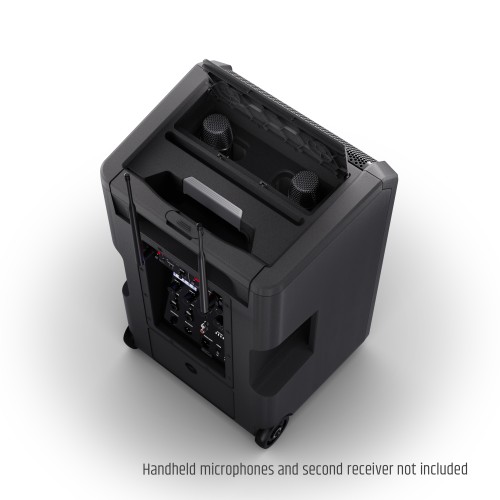 LD Systems ANNY 10 BPH B5 głośnik Bluetooth PA z akumulatorem mikserem i 1x mikrofonem nagłownym bodypack