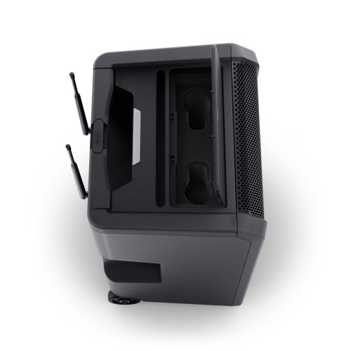 LD Systems ANNY 10 HHD 2 B5 głośnik Bluetooth PA z akumulatorem mikserem i 2x mikrofonem bezprzewodowym