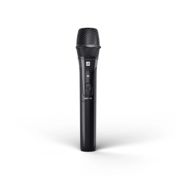 LD Systems ANNY 10 HHD B5 głośnik Bluetooth PA z akumulatorem mikserem i 1x mikrofonem bezprzewodowym