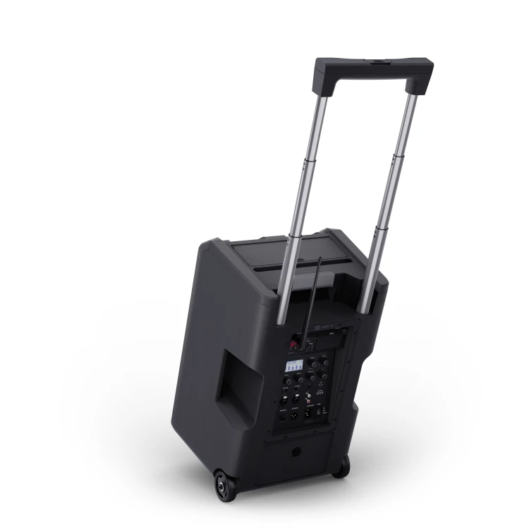 LD Systems ANNY 10 HHD B5 głośnik Bluetooth PA z akumulatorem mikserem i 1x mikrofonem bezprzewodowym