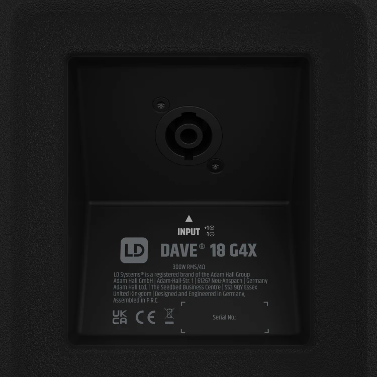 LD Systems DAVE 18 G4X kompaktowy aktywny system nagłośnienia