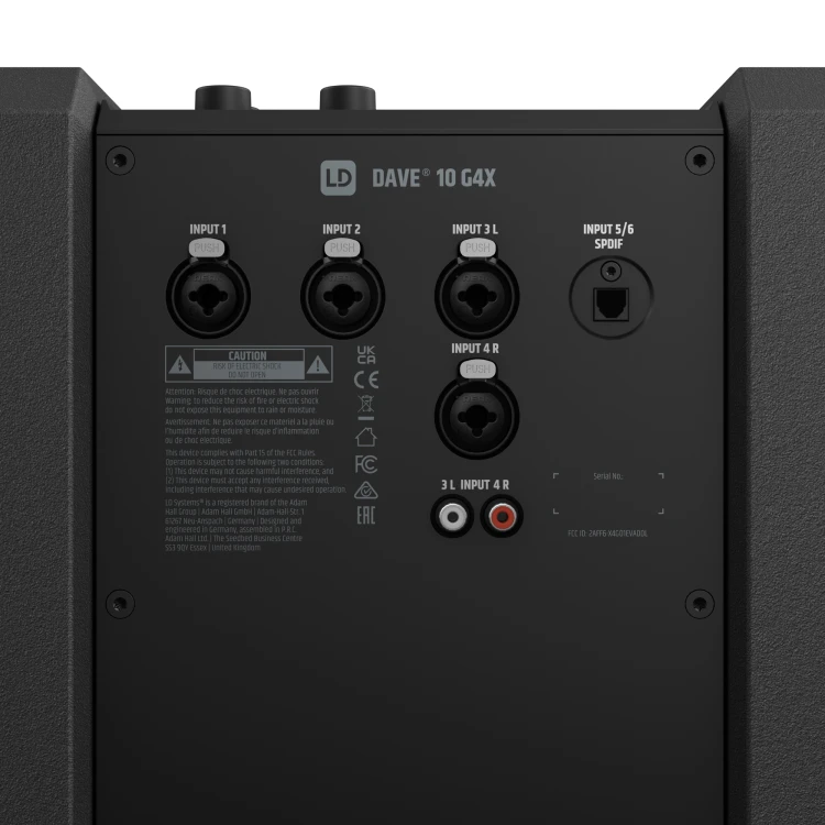 LD Systems DAVE 10 G4X kompaktowy aktywny system nagłośnienia