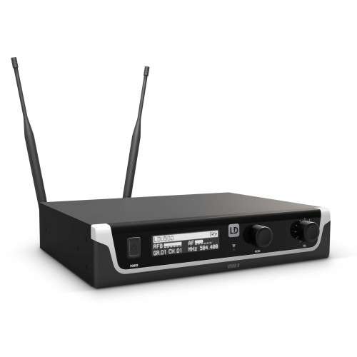 LD Systems U505 BPG bezprzewodowy system mikrofonowy bodypack i kablem gitarowym  584 – 608 MHz