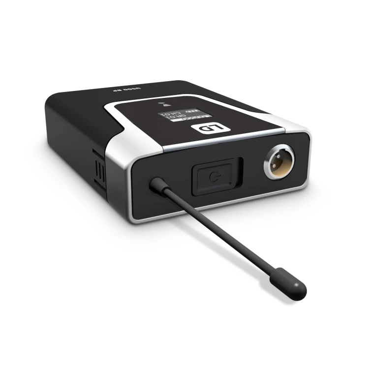 LD Systems U505 BPG bezprzewodowy system mikrofonowy bodypack i kablem gitarowym  584 – 608 MHz