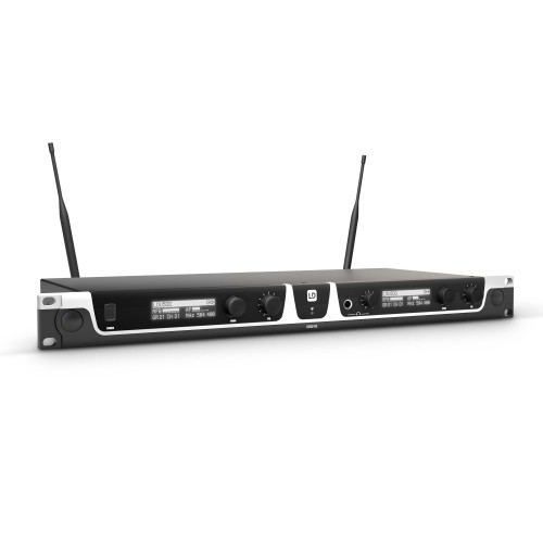 LD Systems U505 HHD2 Dual bezprzewodowy system mikrofonowy z ręcznym mikrofonem x 2