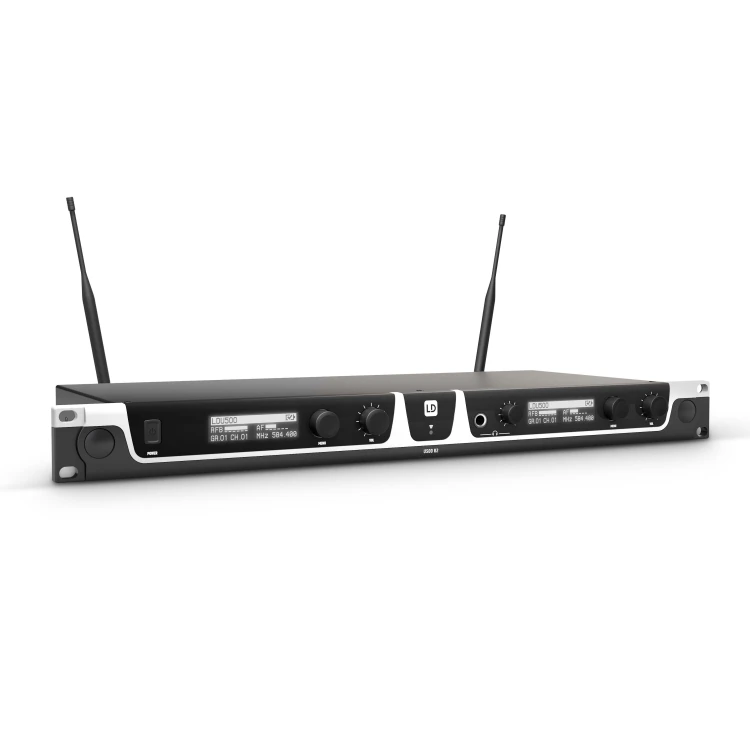 LD Systems U505 HHD2 Dual bezprzewodowy system mikrofonowy z ręcznym mikrofonem x 2