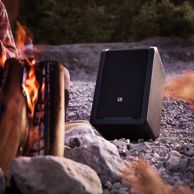LD Systems ANNY 8 BK głośnik Bluetooth® PA z mikserem