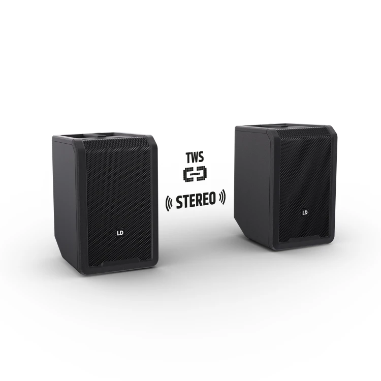 LD Systems ANNY 8 BK głośnik Bluetooth® PA z mikserem