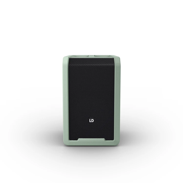 LD Systems ANNY 8 GN głośnik Bluetooth® PA z mikserem  Adventure Green