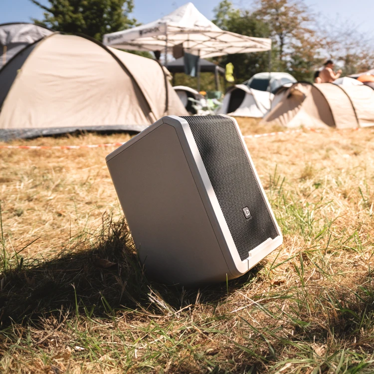 LD Systems ANNY 8 G głośnik Bluetooth® PA z mikserem Urban Grey