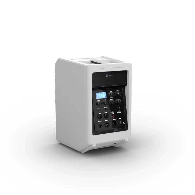 LD Systems ANNY 8 WH głośnik Bluetooth® PA z mikserem Pure White