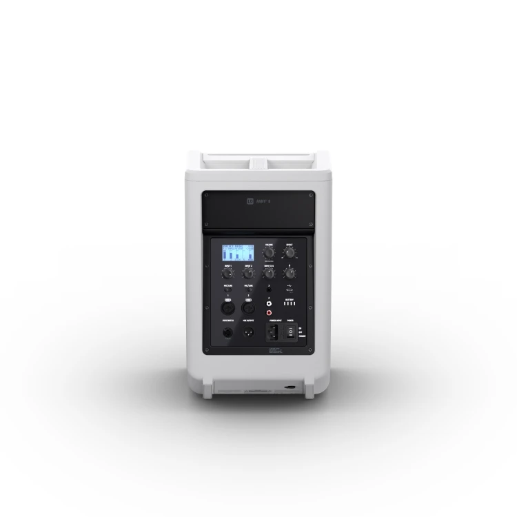 LD Systems ANNY 8 WH głośnik Bluetooth® PA z mikserem Pure White