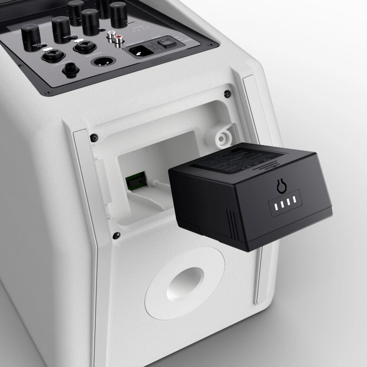 LD Systems ANNY 8 WH głośnik Bluetooth® PA z mikserem Pure White
