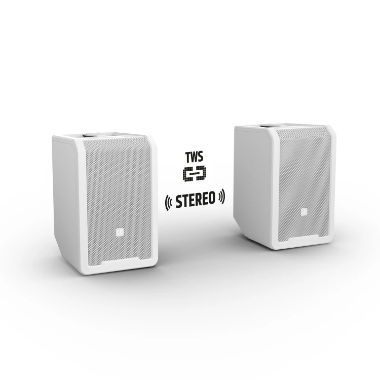 LD Systems ANNY 8 WH głośnik Bluetooth® PA z mikserem Pure White