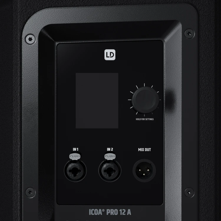 LD Systems ICOA 12 A PRO 12" aktywna kolumna PA z Bluetooth i aplikacją
