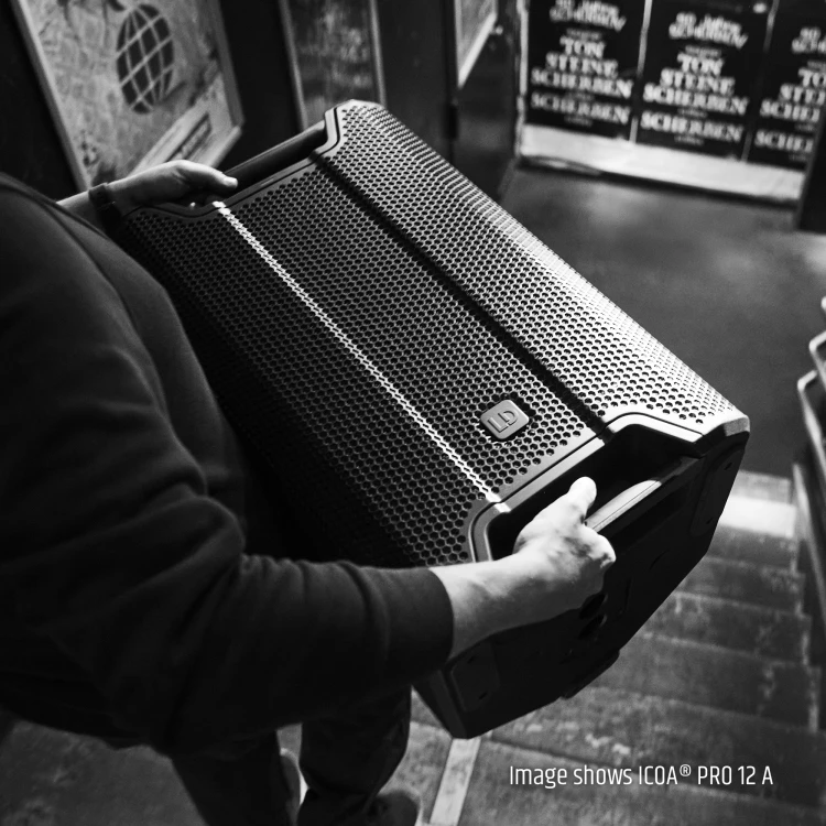 LD Systems ICOA 15 A PRO 15" aktywna kolumna PA z Bluetooth i aplikacją