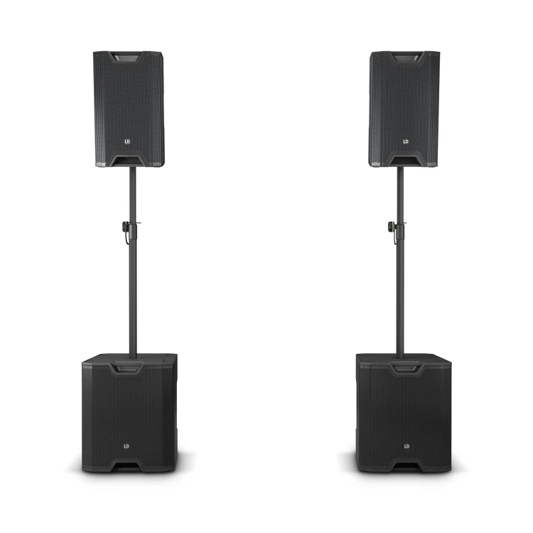 LD Systems ICOA SUB 15 A 15" subwoofer PA z zasilaniem bas-refleksowym
