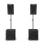 LD Systems ICOA SUB 18 A 18" subwoofer PA z zasilaniem bas-refleksowym