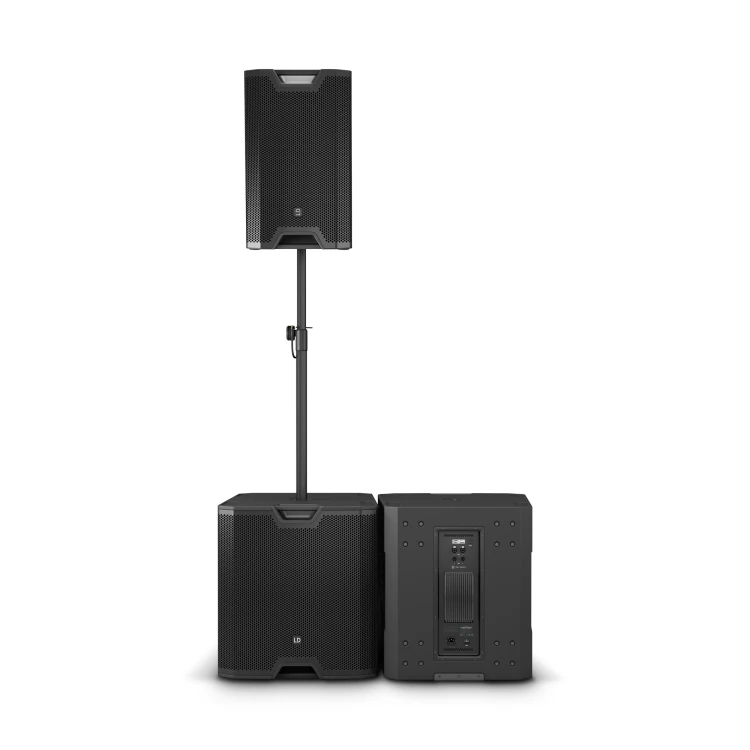 LD Systems ICOA SUB 18 A 18" subwoofer PA z zasilaniem bas-refleksowym
