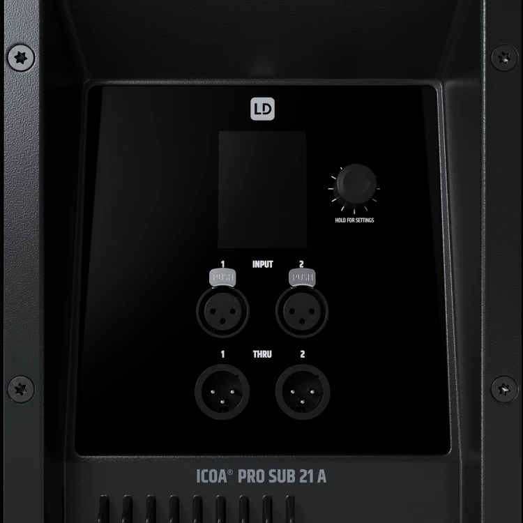 LD Systems ICOA SUB 21 A PRO 21" subwoofer PA z zasilaniem bas-refleksowym
