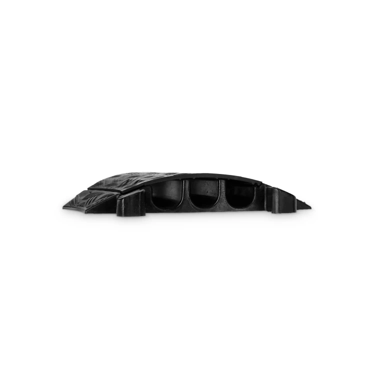 ADAM HALL 85210R2 BLK Osłona kabla 3 kanały | czarny | zakrzywienie 45 w prawo | średnie obciążenie | wysokość 5cm