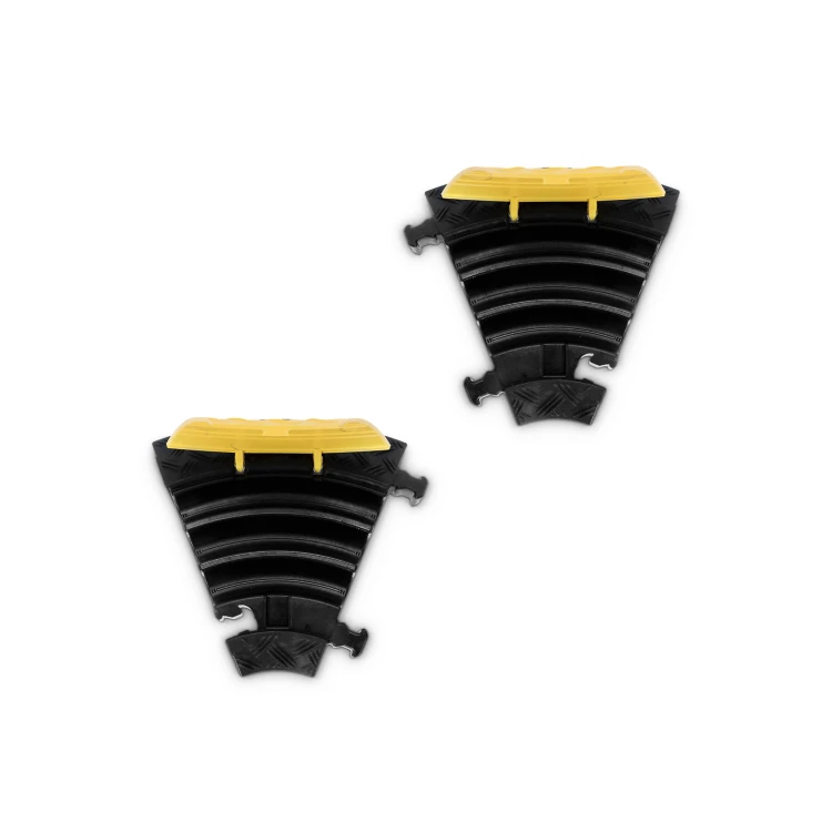 ADAM HALL 85210R2 Osłona kabla 3 kanały | zakrzywienie 45 w prawo | średnie obciążenie | wysokość 5cm