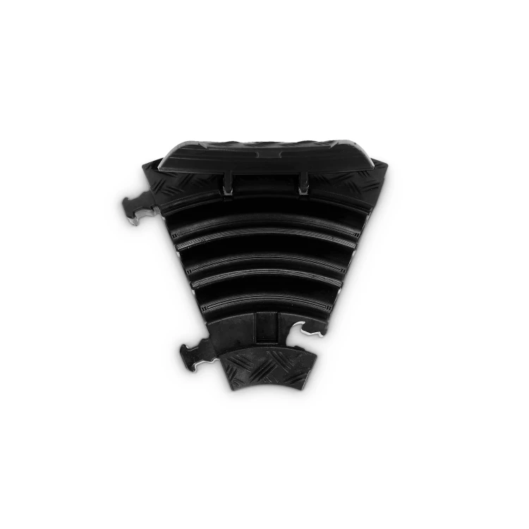 ADAM HALL 85210L2 BLK Osłona kabla 3 kanały | czarny | zakrzywienie 45 w lewo | średnie obciążenie | wysokość 5cm
