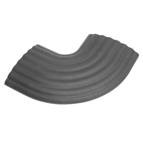 DEFENDER OFFICE 85161 GREY zakrzywienie 90 wysokość 2cm