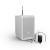 LD Systems ANNY 8 BPH B5 WH głośnik Bluetooth® PA z mikserem i jednym mikrofonem nagłownym (wraz z body pack) Pure White