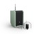 LD Systems ANNY 8 BPH B5 GN głośnik Bluetooth® PA z mikserem i jednym mikrofonem nagłownym (wraz z body pack) Adventure Green