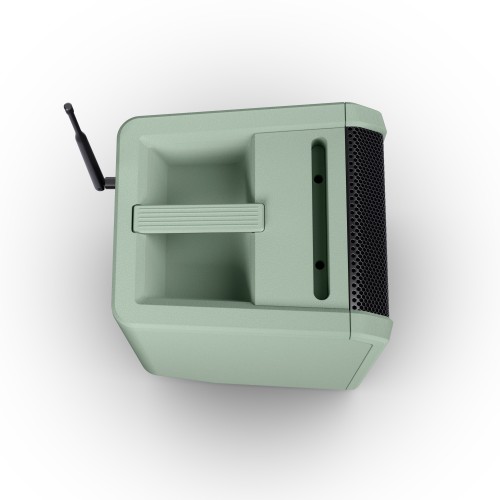 LD Systems ANNY 8 BPH B5 GN głośnik Bluetooth® PA z mikserem i jednym mikrofonem nagłownym (wraz z body pack) Adventure Green