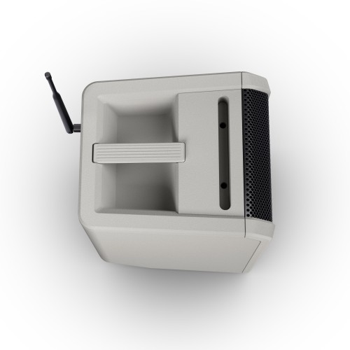 LD Systems ANNY 8 BPH B5 G głośnik Bluetooth® PA z mikserem i jednym mikrofonem nagłownym (wraz z body pack) Urban Grey