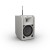 LD Systems ANNY 8 BPH B5 G głośnik Bluetooth® PA z mikserem i jednym mikrofonem nagłownym (wraz z body pack) Urban Grey