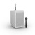 LD Systems ANNY 8 HHD B5 WH głośnik Bluetooth® PA z mikserem i jednym bezprzewodowym mikrofonem ręcznym Pure White