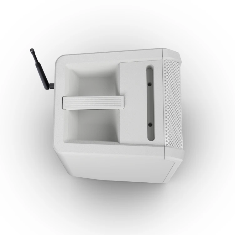 LD Systems ANNY 8 HHD B5 WH głośnik Bluetooth® PA z mikserem i jednym bezprzewodowym mikrofonem ręcznym Pure White