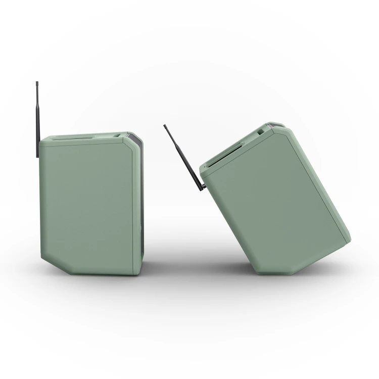 LD Systems ANNY 8 HHD B5 GN głośnik Bluetooth® PA z mikserem i jednym bezprzewodowym mikrofonem ręcznym Adventure Green