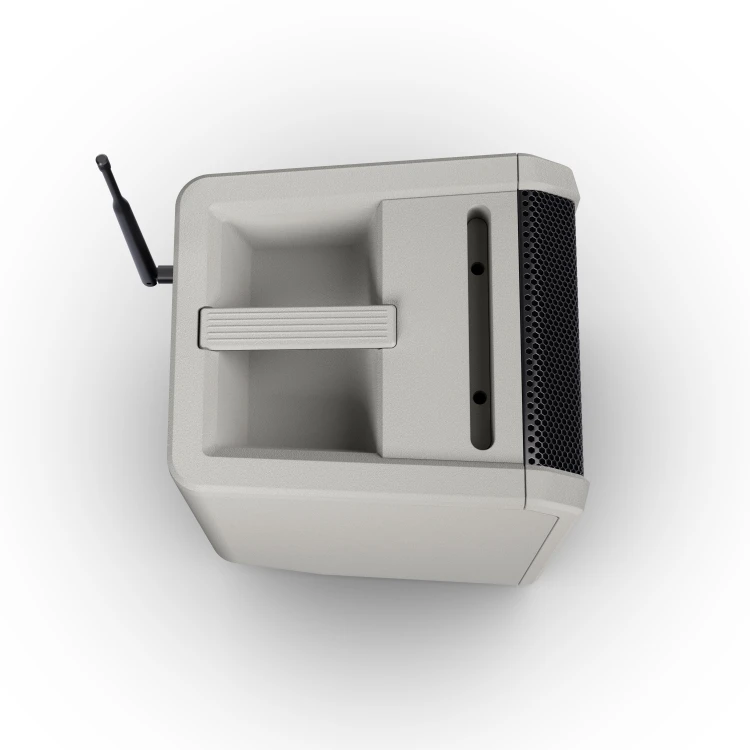 LD Systems ANNY 8 HHD B5 G głośnik Bluetooth® PA z mikserem i jednym bezprzewodowym mikrofonem ręcznym Urban Grey