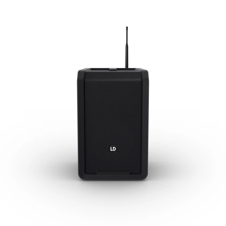 LD Systems ANNY 8 HHD B5 BK głośnik Bluetooth® PA z mikserem i jednym bezprzewodowym mikrofonem ręcznym
