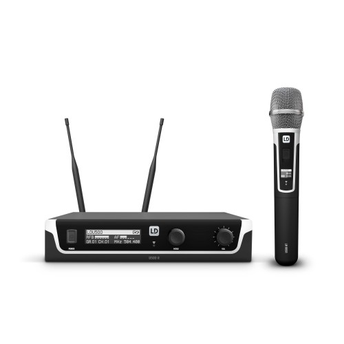 LD Systems U505 HHC zestaw bezprzewodowy 584 - 608 MHz