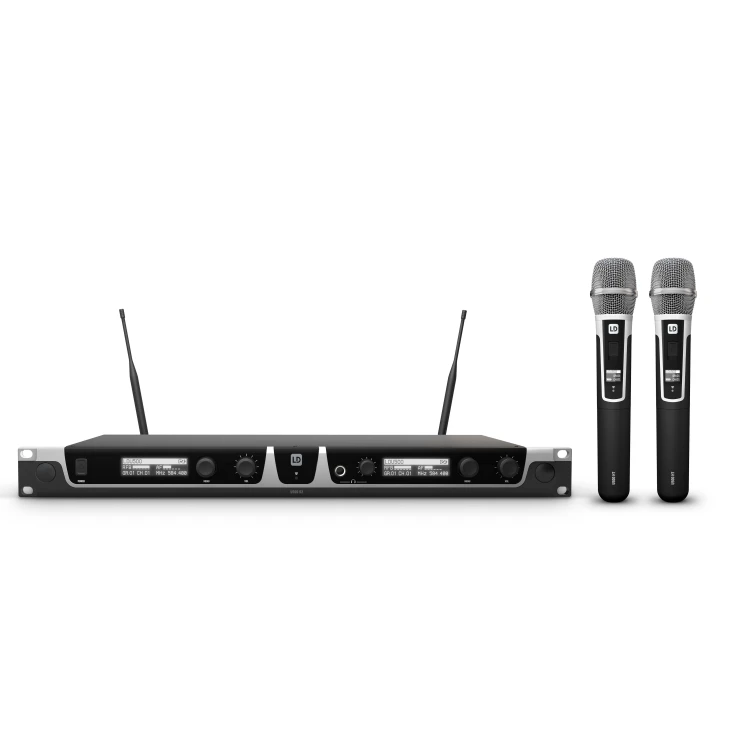 LD Systems U505 HHC 2 podwójny zestaw bezprzewodowy 584 - 608 MHz