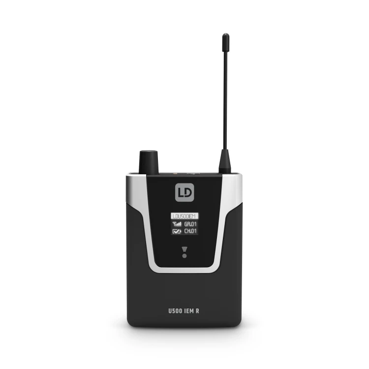 LD Systems U505 IEM BUND system do monitoringu 2 x Bodypack 584 - 608 MHz