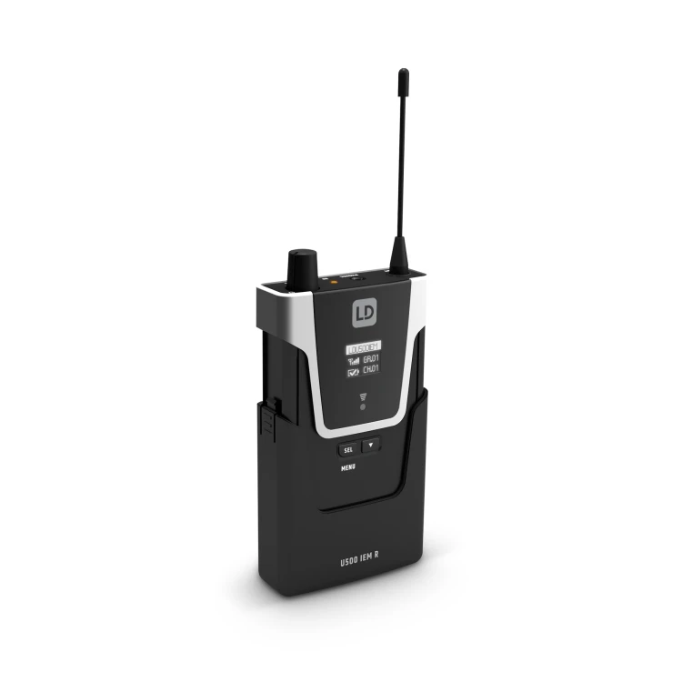 LD Systems U505 IEM BUND system do monitoringu 2 x Bodypack 584 - 608 MHz