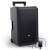 12″ przenośny system nagłośnieniowy (PA) Bluetooth® z zasilaniem akumulatorowym, mikserem i 1 × mikrofonem nagłownym ( z nadajnikiem typu bodypack)
