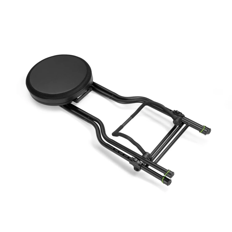 GRAVITY FG SEAT1 stołek dla muzyka ze zintegrowanym stojakiem na gitarę