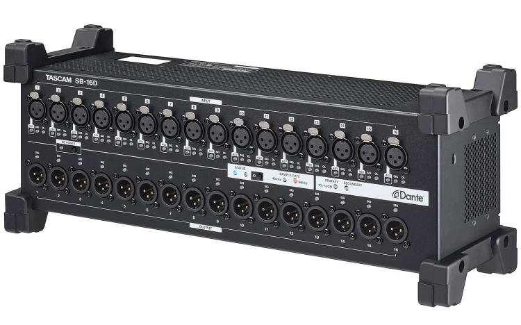 tascam-sb-16d-stagebox-dante-16-wejsc16-wyjsc