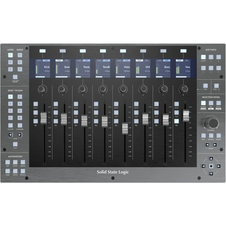 ssl-uf8-kontroler-studyjny-daw-usb