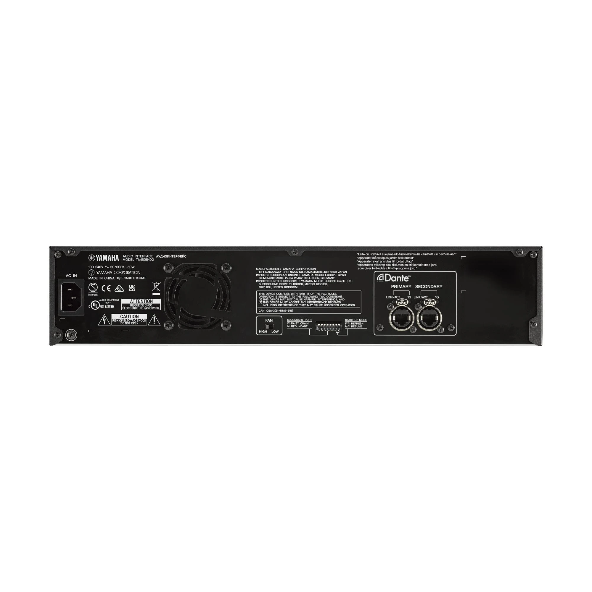 YAMAHA Tio1608-D2 stagebox - Musicsklep.pl