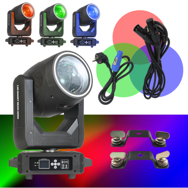 LIGHT4ME 12R SMART BEAM 295W głowica ruchoma lampa