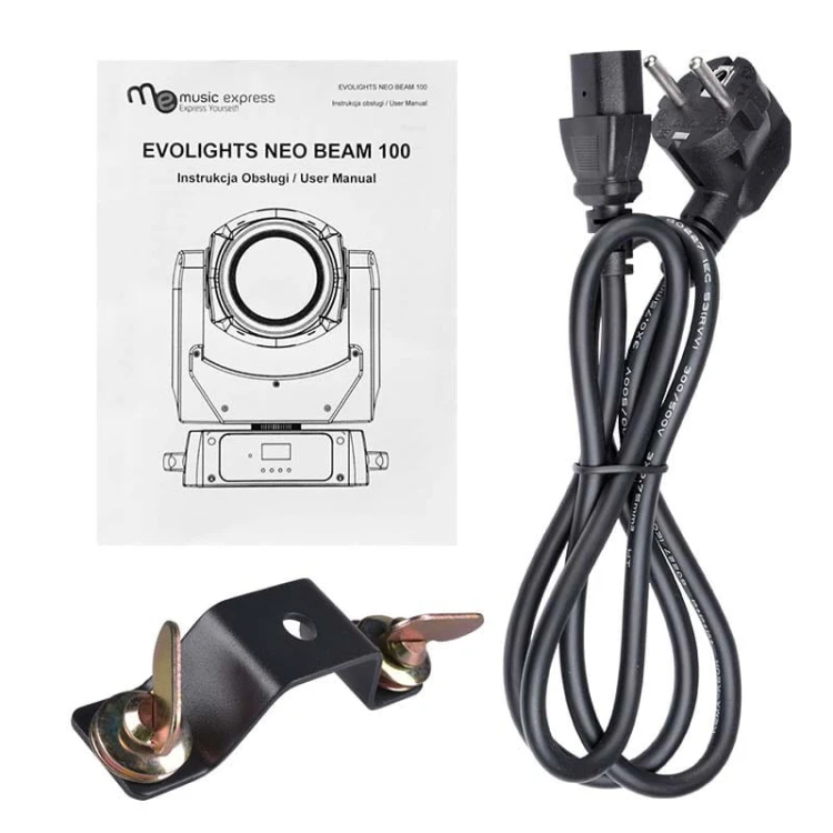EVOLIGHTS NEO BEAM 100W głowica ruchoma LED oświet